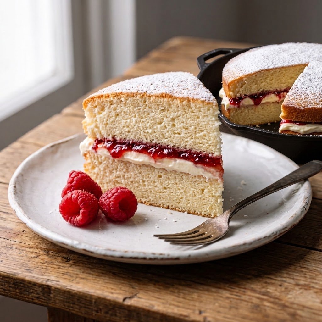 Delia Smith fatless sponge cake