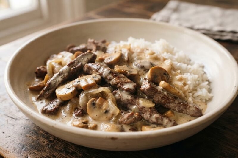 Delia Smith Beef Stroganoff Recipe