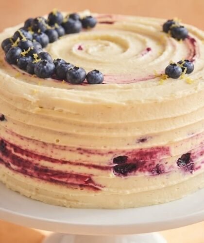 Delia Smith Lemon and Blueberry Cake Recipe
