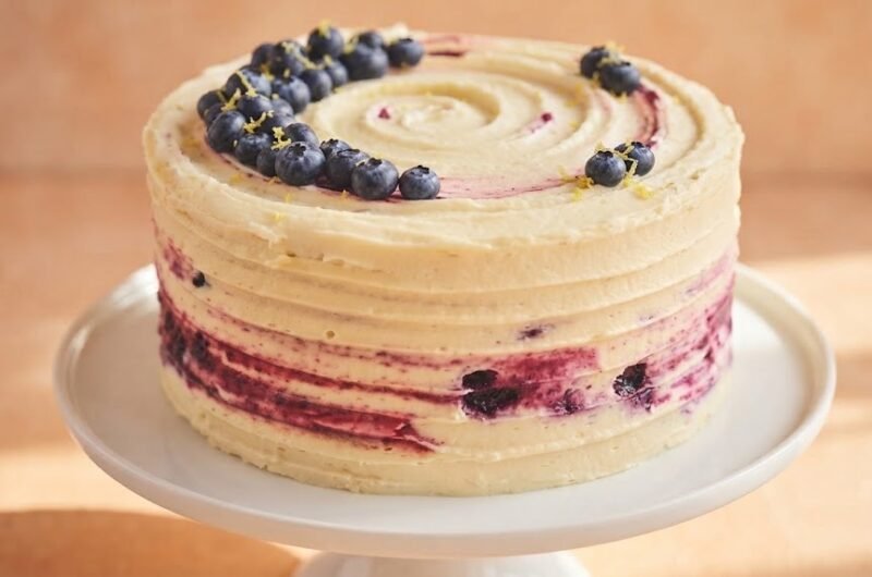 Delia Smith Lemon and Blueberry Cake Recipe
