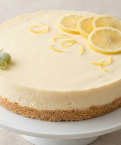 Delia Smith No Bake Lemon Cheesecake Recipe