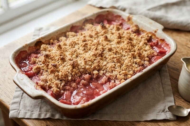 Delia Smith Rhubarb Crumble Recipe